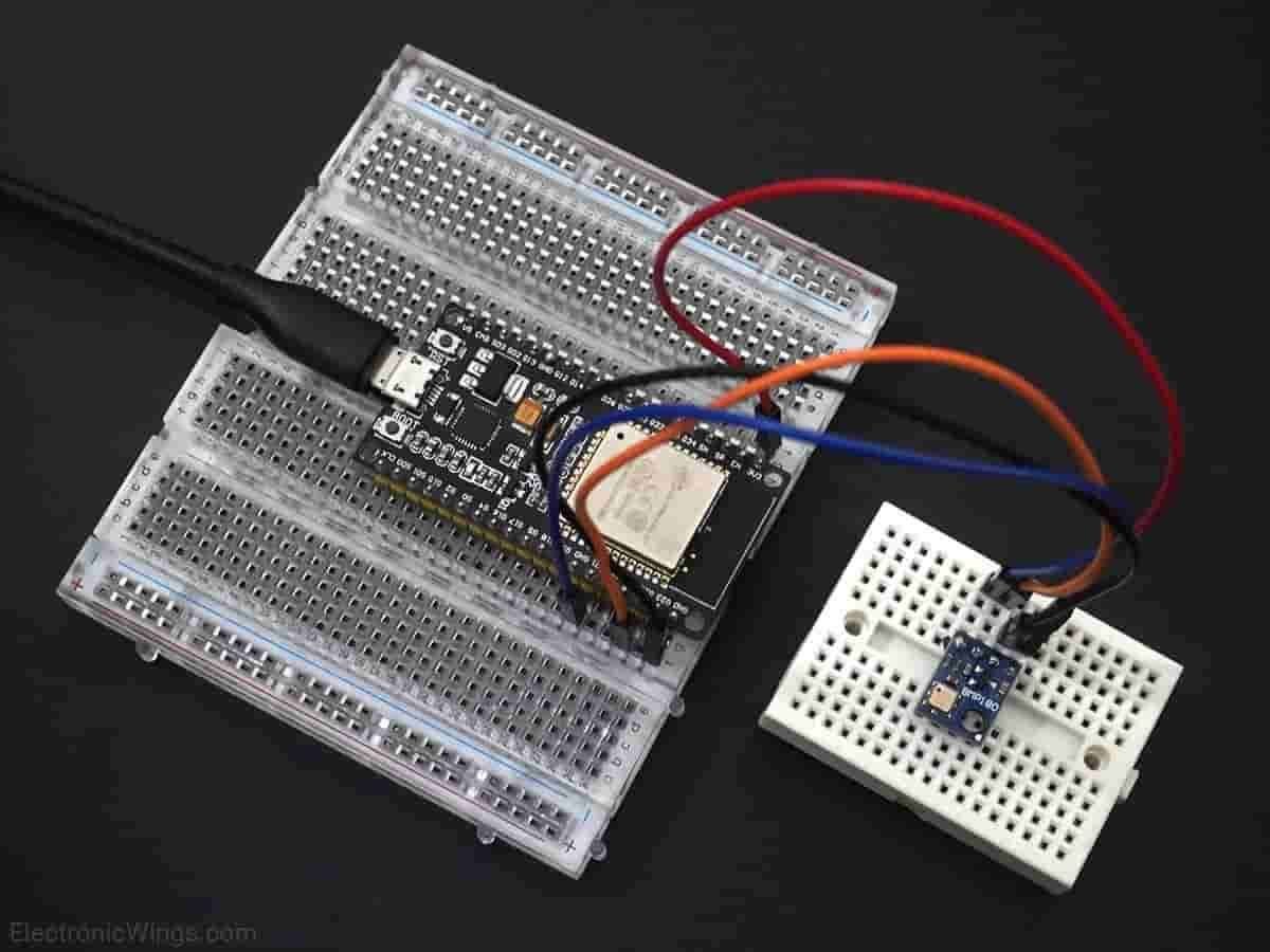 BMP180 Barometer Sensor Interfacing with ESP32 ESP32